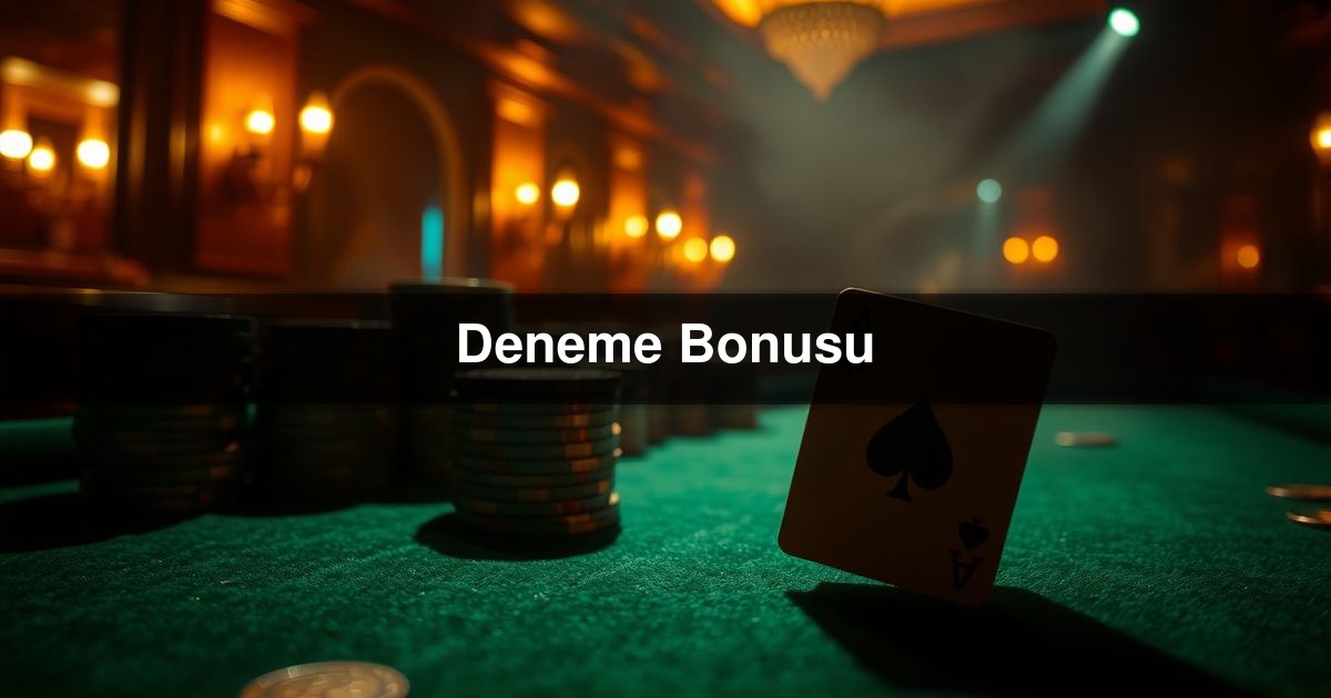 Deneme Bonusu
